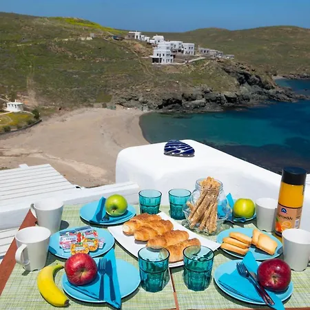 Superior Beachfront 1 With View To The Aegean Sea Apartment Panormos (Mykonos)
